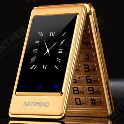 3inch Touch Screen Unlocked Flip Phone Old Men Phone Metal Body Dual Sim & Screen 3inch Touch Screen Unlocked Flip Phone Old Men Phone Metal Body Dual Sim & Screen