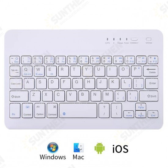 110mAh bluetooth Wireless Keyboard for iPad/ Mobile Phone/ Tablet PC iOS Android System