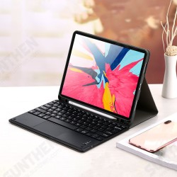 2 in 1 Wireless bluetooth Keyboard with Touchpad Pen Slot Magnetic Detachable Foldable Smart Awake Sleep PU Leather Full Body Tablet Protective Cover 2 in 1 Wireless bluetooth Keyboard with Touchpad Pen Slot Magnetic Detachable Foldable Smart Awake Sleep PU Leather Full Body Tablet Protective Cover