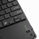 2 in 1 Wireless bluetooth Keyboard with Touchpad Pen Slot Magnetic Detachable Foldable Smart Awake Sleep PU Leather Full Body Tablet Protective Cover