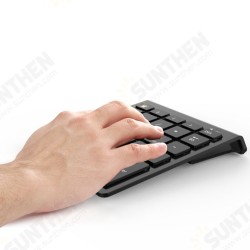 28 Keys Bluetooth Wireless Numeric Keypad Mini Numpad with More Function Keys Digital Keyboard For PC Accounting tasks 28 Keys Bluetooth Wireless Numeric Keypad Mini Numpad with More Function Keys Digital Keyboard For PC Accounting tasks