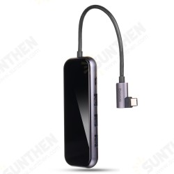 USB-C Type-C Hub Adapter With 3 * USB 3.0 Ports/Type-C PD Charging Port/4K HD Display Interface