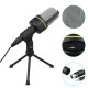 Desktop Tripod Microphone Profession For PC Phone YouTube Skype Games Desktop