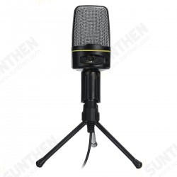 Desktop Tripod Microphone Profession For PC Phone YouTube Skype Games Desktop