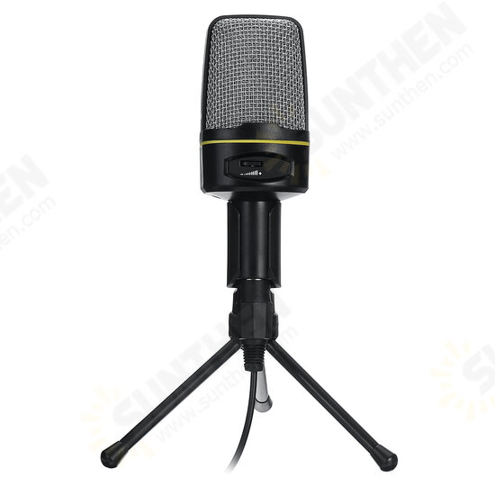 Desktop Tripod Microphone Profession For PC Phone YouTube Skype Games Desktop