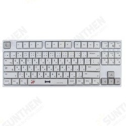 87 Keys Customized Keyboard Kit Hotswappable 2.4G bluetooth RGB Backlight ABS Case DIY Mechanical Keyboard Kit 87 Keys Customized Keyboard Kit Hotswappable 2.4G bluetooth RGB Backlight ABS Case DIY Mechanical Keyboard Kit