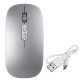M103 500mAh 2.4GHz Double Modes DPI Adjustable bluetooth 5.0 Wireless USB Rechargeable Optical Mouse for PC Laptop Mobile Phone M103 500mAh 2.4GHz Double Modes DPI Adjustable bluetooth 5.0 Wireless USB Rechargeable Optical Mouse for PC Laptop Mobile Phone