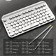 FV-WI8 2.4G Wireless Keyboard USB 88 Keycaps Mute Gaming Keyboard Wireless For PC Gamer Computer Laptop For Mac Office Work Mini Keyboards