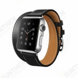 Genuine Leather Watch Band Strap Replacement For Apple Watch Series 1 42mm Genuine Leather Watch Band Strap Replacement For Apple Watch Series 1 42mm