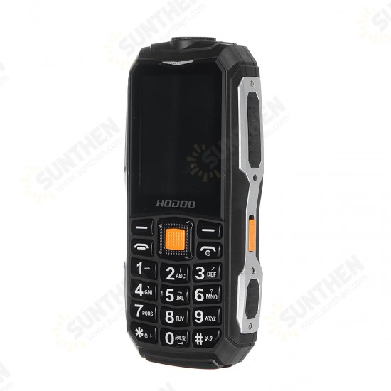 2.6 Inch 13800mAh Power Bank bluetooth Torch Big Speaker Long Standby Dual SIM Mini Feature Phone