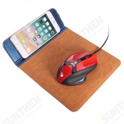 Wireless Charging Mouse Pad For iPhone X/8/8 Plus Samsung Galaxy S9/S9 Plus/Note 8/S8/S8 Plus Wireless Charging Mouse Pad For iPhone X/8/8 Plus Samsung Galaxy S9/S9 Plus/Note 8/S8/S8 Plus