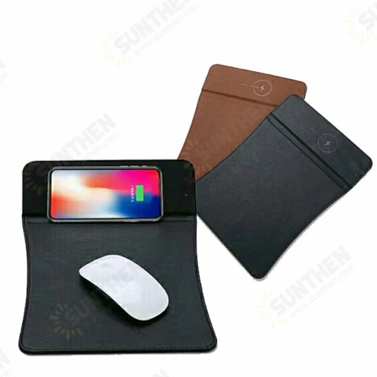 Wireless Fast Charging Mouse Pad For iPhone X/8/8 Plus/Samsung Galaxy S9/S9 Plus/Note 8/Huawei