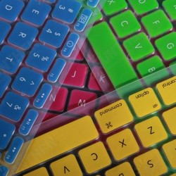 Silicon US Keyboard Skin Protective Film For Macbook Pro 15.4 Inch Silicon US Keyboard Skin Protective Film For Macbook Pro 15.4 Inch