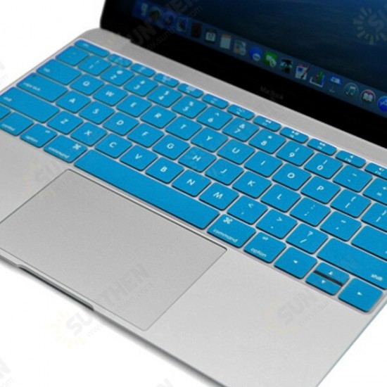 Soft Silicone Keyboard Protective Cover Skin For MacBook 12 Inch