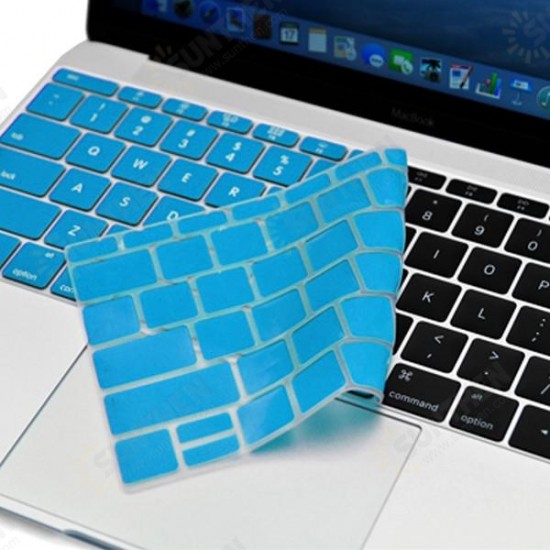 Soft Silicone Keyboard Protective Cover Skin For MacBook 12 Inch