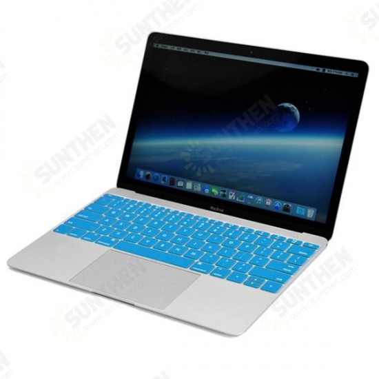 Soft Silicone Keyboard Protective Cover Skin For MacBook 12 Inch