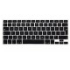 Translucent Colorful Silicone Keyboard Protective Film For Macbook13.3 15.4 European Version English