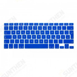 Translucent Colorful Silicone Keyboard Protective Film For Macbook13.3 15.4 European Version German Translucent Colorful Silicone Keyboard Protective Film For Macbook13.3 15.4 European Version German