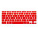 Translucent Colorful Silicone Keyboard Protective Film For Macbook13.3 15.4 European Version German