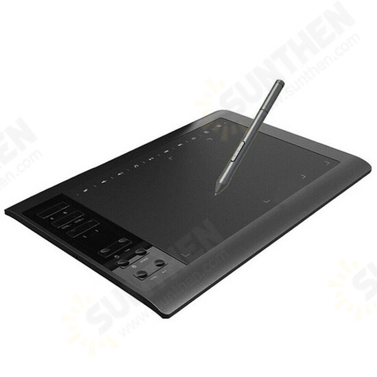 Universal 10*6inch Digital Drawing Tablet 233 Point Quick Reading Pressure Sensing