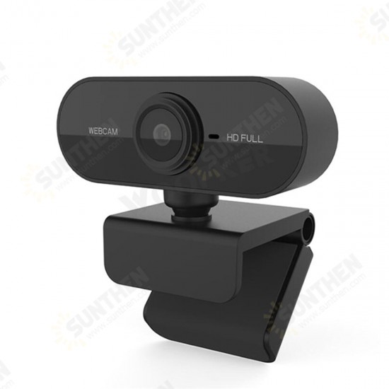 Webcam with Microphone Full HD 1080P Streaming Camera for Macbook