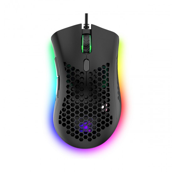 Wired Gaming Mouse RGB Lamp 12000DPI Lightweight For Laptop/Desktop