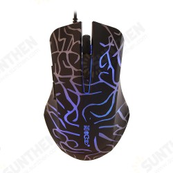 Wrangler Mouse LED 4-color Backlit Optical CPI Adjustable Wired Computer Gaming Gamer Game Mouse for PC Laptop Wrangler Mouse LED 4-color Backlit Optical CPI Adjustable Wired Computer Gaming Gamer Game Mouse for PC Laptop