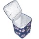 8L Waterproof Mommy Bag Three-layer Mommy Bag Rose Lunch Insulation Package Portable Baby Food Bag 8L Waterproof Mommy Bag Three-layer Mommy Bag Rose Lunch Insulation Package Portable Baby Food Bag