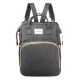Multifunctional Waterproof Mummy Bag Portable Diaper Bag Large-capacity Folding Bed Bag Out-of-bed Backpack