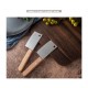 2Pcs Mini Stainless Steel Cheese Knife Portable Meat Fruit Vegetable Kitchen Chopping Chef Knife Cleaver Survival Camping Outdoor BBQ Tools