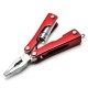 Multi-function EDC Folding Tool LED Flashlight Jaw Can Opener Phillips Screwdriver Blade Knife Outdoor Indoor Tool