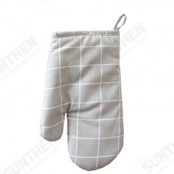 1PC Kitchen Heat Resistant Cloth Mitt Plaid Pattern Printed Baking Oven Insulation Anti-scald Glove 1PC Kitchen Heat Resistant Cloth Mitt Plaid Pattern Printed Baking Oven Insulation Anti-scald Glove