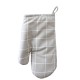 1PC Kitchen Heat Resistant Cloth Mitt Plaid Pattern Printed Baking Oven Insulation Anti-scald Glove