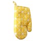 1PC Kitchen Heat Resistant Cloth Mitt Plaid Pattern Printed Baking Oven Insulation Anti-scald Glove