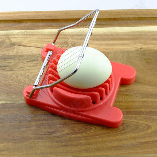 1PC Stainless Steel Cut Egg Slicer Sectioner Cutter Mold Multifunction Eggs Splitter Cutter Kitchen Tools Egg Tool