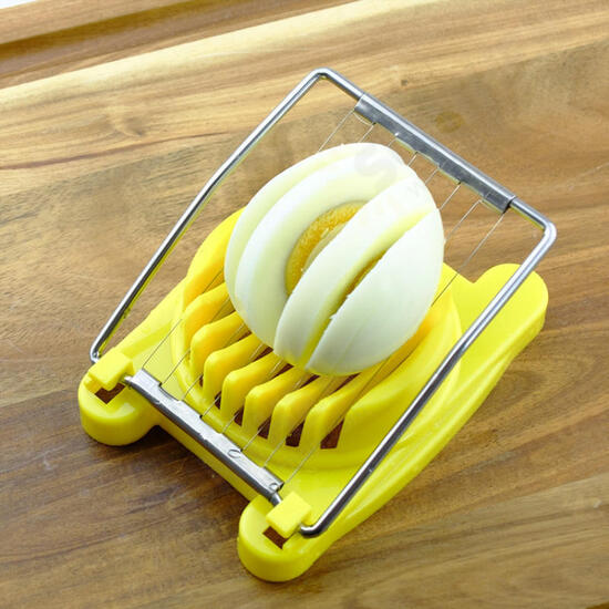 1PC Stainless Steel Cut Egg Slicer Sectioner Cutter Mold Multifunction Eggs Splitter Cutter Kitchen Tools Egg Tool