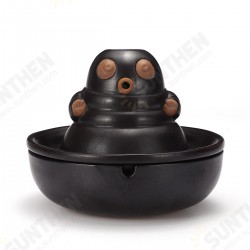 2-in-1 Ashtray Smoke Bud-dha Ceramic Backflow Cone Incense Burner With 10 Cones Kitchen Storage Rack 2-in-1 Ashtray Smoke Bud-dha Ceramic Backflow Cone Incense Burner With 10 Cones Kitchen Storage Rack