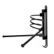 2/3-Arm Bath Towel Rod Rack Holder Wall Mounted Organizer Bathroom Kitchen Storage Rack