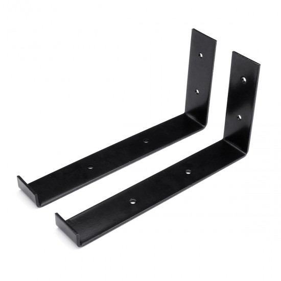 2Pcs Heavy Duty Scaffold Board Brackets For Wall Shelf Display Floating Boards Kitchen Storage Rack