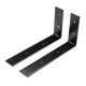 2Pcs Heavy Duty Scaffold Board Brackets For Wall Shelf Display Floating Boards Kitchen Storage Rack