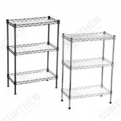 3 Tier Multi-Function Storage Cart Shelf Rack Organizer Adjustable with 4 Hooks 3 Tier Multi-Function Storage Cart Shelf Rack Organizer Adjustable with 4 Hooks