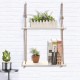 3 Tier Wood Wall Mount Shelf Stand Storage Book Shelves Display Rack Shelving Bracket Bathroom