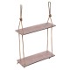 3 Tier Wood Wall Mount Shelf Stand Storage Book Shelves Display Rack Shelving Bracket Bathroom