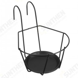 3PCS Metal Flower Holder Stand Hanging Pot Basket Plant Garden Wall Storage Rack 3PCS Metal Flower Holder Stand Hanging Pot Basket Plant Garden Wall Storage Rack