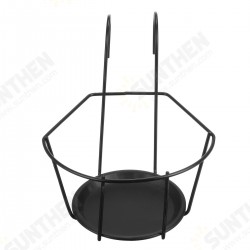 3PCS Metal Flower Holder Stand Hanging Pot Basket Plant Garden Wall Storage Rack 3PCS Metal Flower Holder Stand Hanging Pot Basket Plant Garden Wall Storage Rack