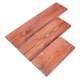 3Pcs 40+60+80cm Wooden Board Shelves Wall Mount Floating Shelf Display Bracket Waterproof Decor