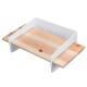 5 Color 20CM Floating Wall Mounted Shelf Hanging Holder Storage Iron Wood Display Bookshelf Bracket