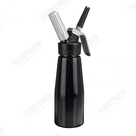 500ml Whipped Cream Dispenser Whipper Cracker Attachen Nozzles Desserts Maker Kitchen Bakeware Tool