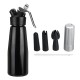 500ml Whipped Cream Dispenser Whipper Cracker Attachen Nozzles Desserts Maker Kitchen Bakeware Tool