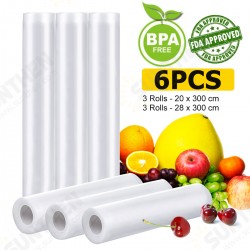 6 Roll Audew Vacuum Sealing Film Household Food Vegetable BPA Free 6 Roll Audew Vacuum Sealing Film Household Food Vegetable BPA Free